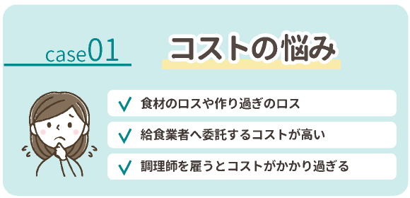 コストの悩み